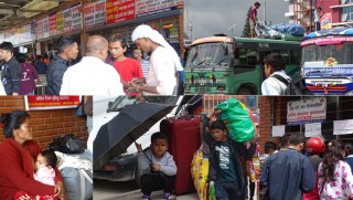 महामारीका बिच दशैंमा घर जान भ्याइनभ्याई