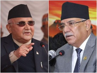 पार्टी फुटाएर योभन्दा शक्तिशाली सरकार बनाउने सामर्थ्य राख्छु  : प्रचण्ड