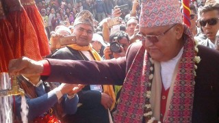 विकास आयोजना निरीक्षण गर्न प्रधानमन्त्री भोली किमाथाङ्का जाँदै