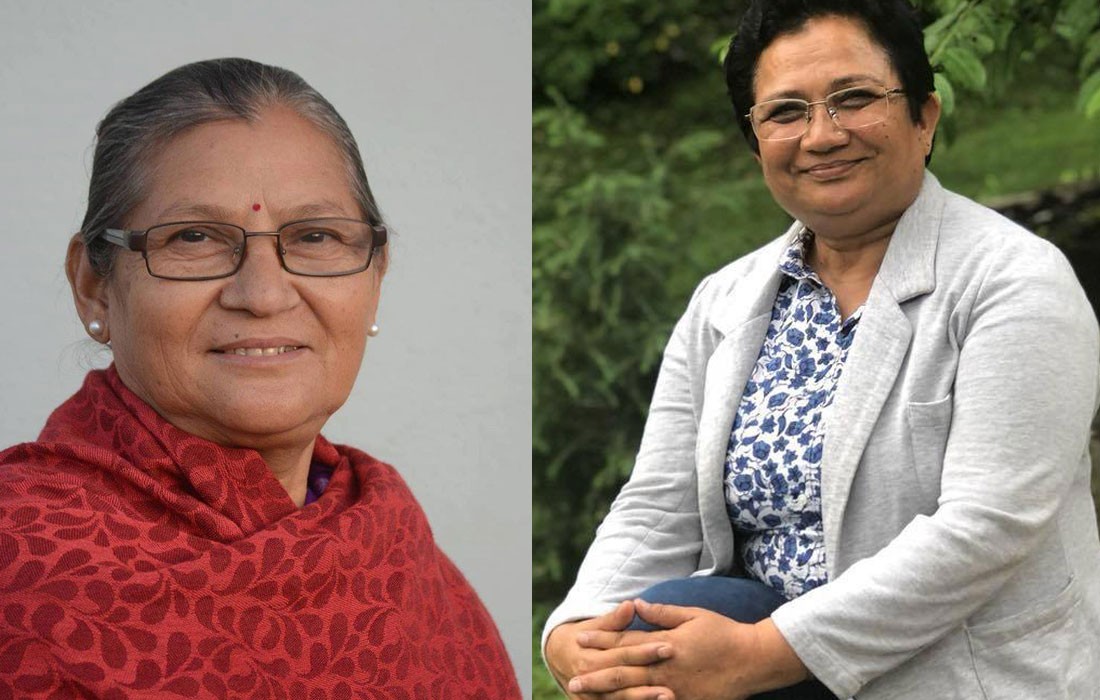प्रचण्ड निकट विद्यार्थीको भेलालाई अष्टलक्ष्मी र पम्फाले सम्बोधन गर्दै