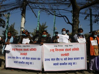 निरिह उखु किसान पुन: माइतीघर मण्डलमा आन्दोलित