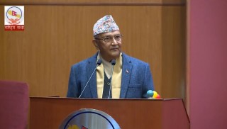 संविधानको धारा ७६ (७) अनुसार प्रतिनिधिसभा विघटन गरेको हुँ : प्रधानमन्त्री