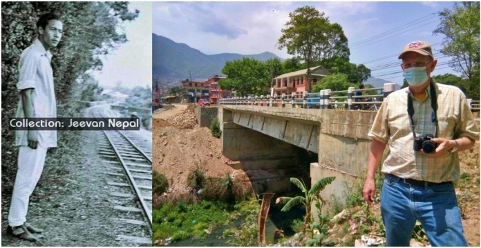 चन्द्रागिरिमा राणाकालीन रेल खोज्दै अमेरिकी नागरिक