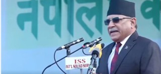 ‘नेपालमा एकले अर्कोलाई प्रधानमन्त्री बनाउने अनौठो चलन छ’: ‘प्रचण्ड’