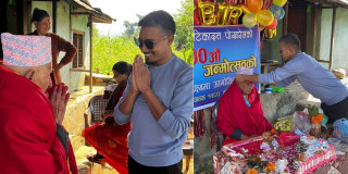 प्रचण्डविरुद्ध उठेका कांग्रेस नेताले मनाए सयौँ जन्मदिनः एमालेका अब्दुसलाई गरे समर्थन