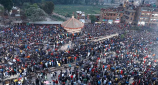 भक्तपुरको प्रसिद्ध बिस्का जात्रा सुरु