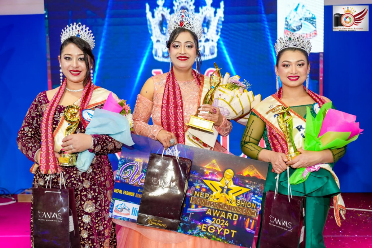 सिरोसा बनिन् ‘मिसेस नोबेल नेपाल–२०२४’को विजेता