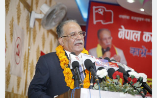 शान्ति प्रक्रिया टुङ्ग्याएर नेपालबाट शान्तिको नयाँ ‘मोडल’ प्रस्तुत गरौँ : अध्यक्ष दाहाल