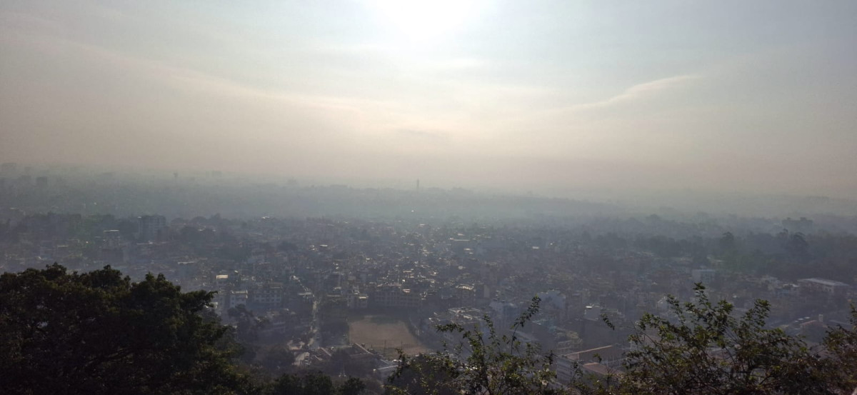 काठमाडौं उपत्यकाको तापक्रम निरन्तर घट्दोक्रमा