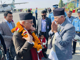 प्रधानमन्त्री ओली लुम्बिनी गए