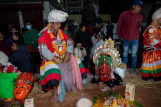 जयवागेश्वरीमा नवदुर्गा भवानीको जात्रा शुरु