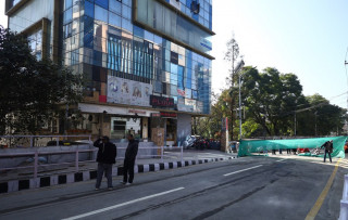 दुई महिनामा बन्यो कमलादीमा भासिएको सडक(फोटो फिचर)