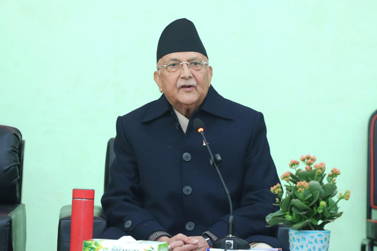 वैचारिक कामलाई उत्तिकै महत्व दिनुपर्छ :  प्रधानमन्त्री ओली
