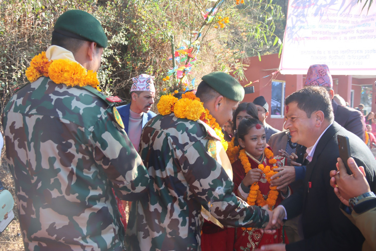 नेपाली सेनाको एकीकरण टर्च र्‍याली काठमाडौँमा
