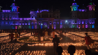 जनकपुरधाममा सवा लाख दीप प्रज्वलन
