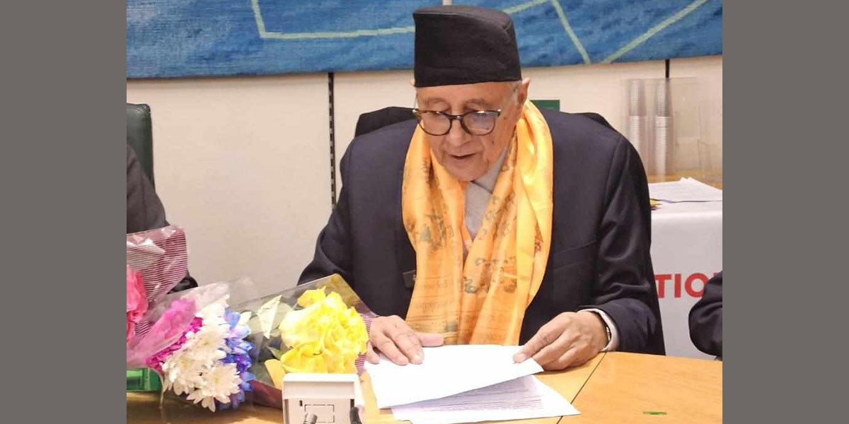 बेलायती संसद्‌मा शेखर कोइरालाले भने : विश्व राजनीति दक्षिण एसियातर्फ सोझियो