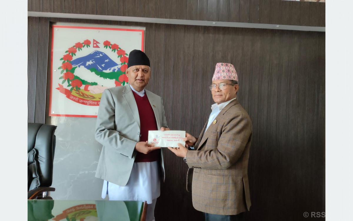 प्रदेशसभामा विशेष सम्बोधनका लागि प्रधानमन्त्रीलाई निमन्त्रणा