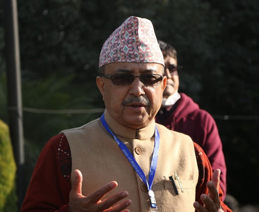 नेता खड्काद्वारा पार्टीका पक्षमा मतदान गर्न आह्वान