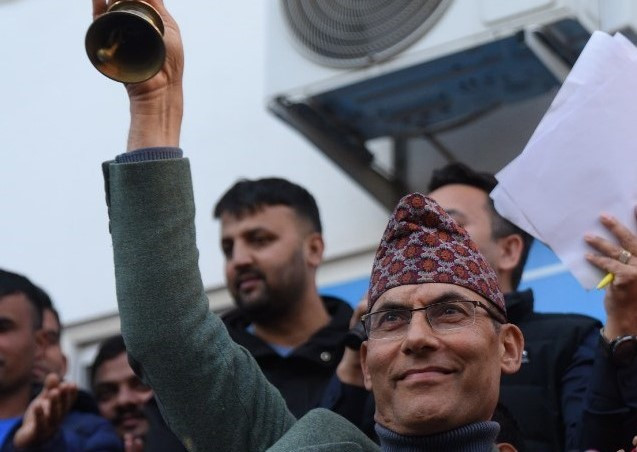 कांग्रेस उम्मेदवारलाई ५ मतले हराउँदै रास्वपाका विश्वराज पोखरेल विजयी