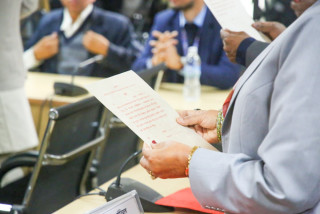राष्ट्रियसभा : नवनिर्वाचित सदस्यले लिए शपथ