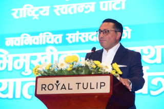 सांसदहरूलाई स्वर्णिमले भने- हाम्रै एकल सरकार भए पनि औँलो ठड्याउनुपर्छ