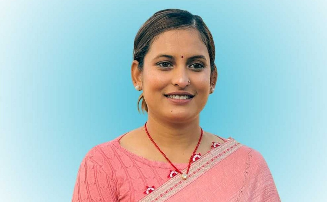 वादी समुदायका पहिलो महिला मन्त्री सीता वादी