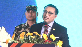 एक सय अर्ब डलरको अर्थतन्त्र निर्माण गर्न निजी क्षेत्रको साथ अपरिहार्य :अर्थमन्त्री वाग्ले